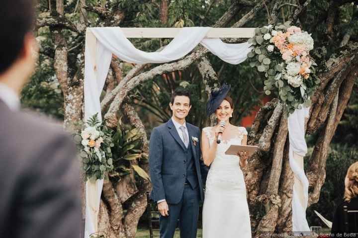 Ayuda sobre el arco de flores boda civil - 3