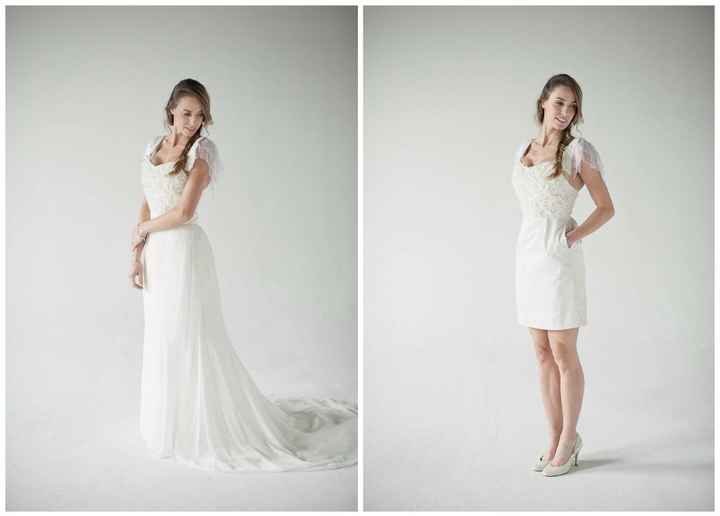 7 Vestidos Con Faldas Desmontables Moda Nupcial Foro Bodas Net