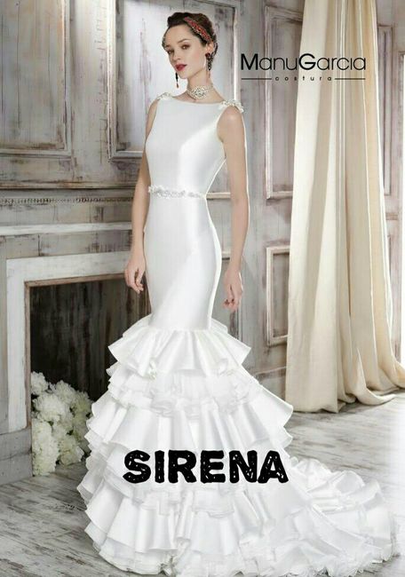 Tipo de forma del vestido de novia - 2