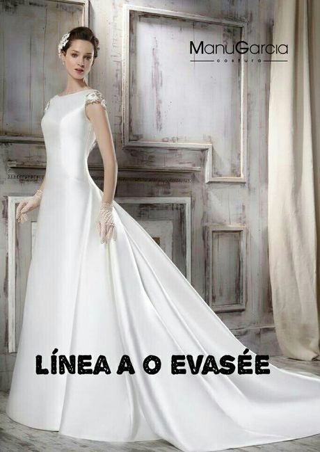 Tipo de forma del vestido de novia - 4