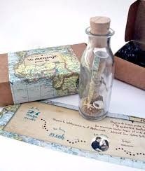 Invitaciones botella