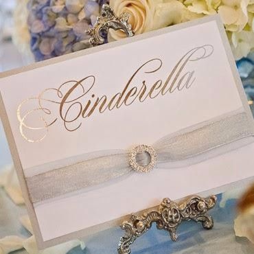 Invitaciones princesa cinderella