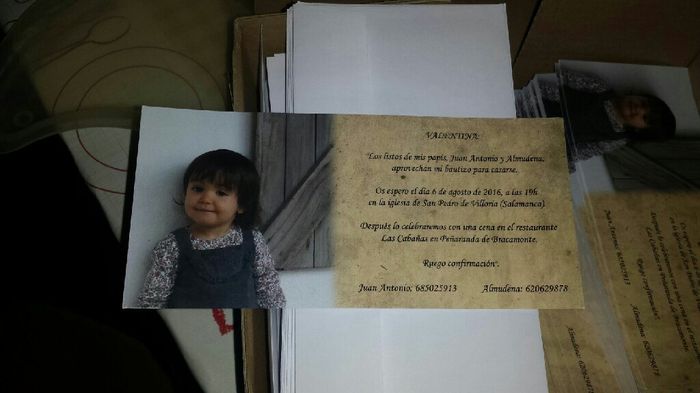 Q precio rondan las invitaciones? - 1