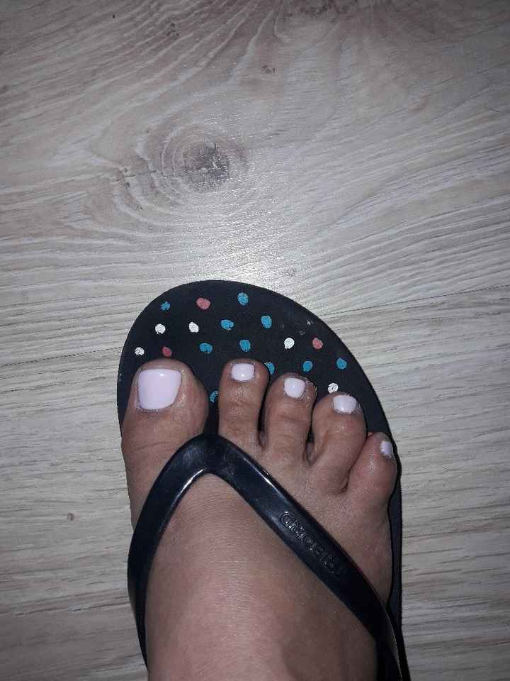 Mis uñas para el gran día!!!!!😁😁 - 2