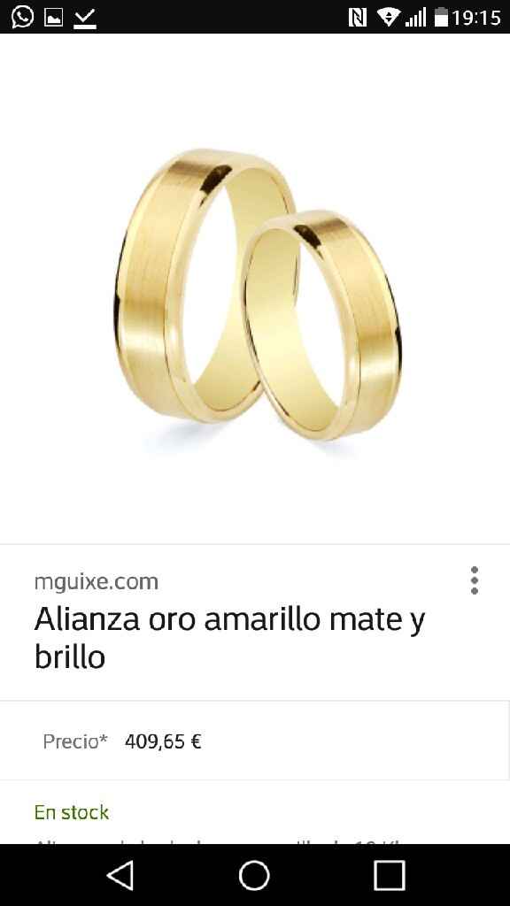  alianzas oro Matizado,ayuda chicas!! - 3