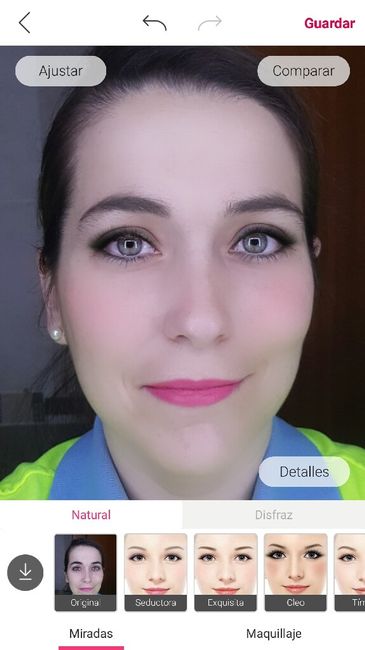 Unas risas probándose pinturitas virtuales - 1