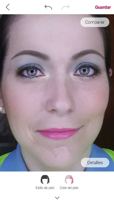 Unas risas probándose pinturitas virtuales - 2
