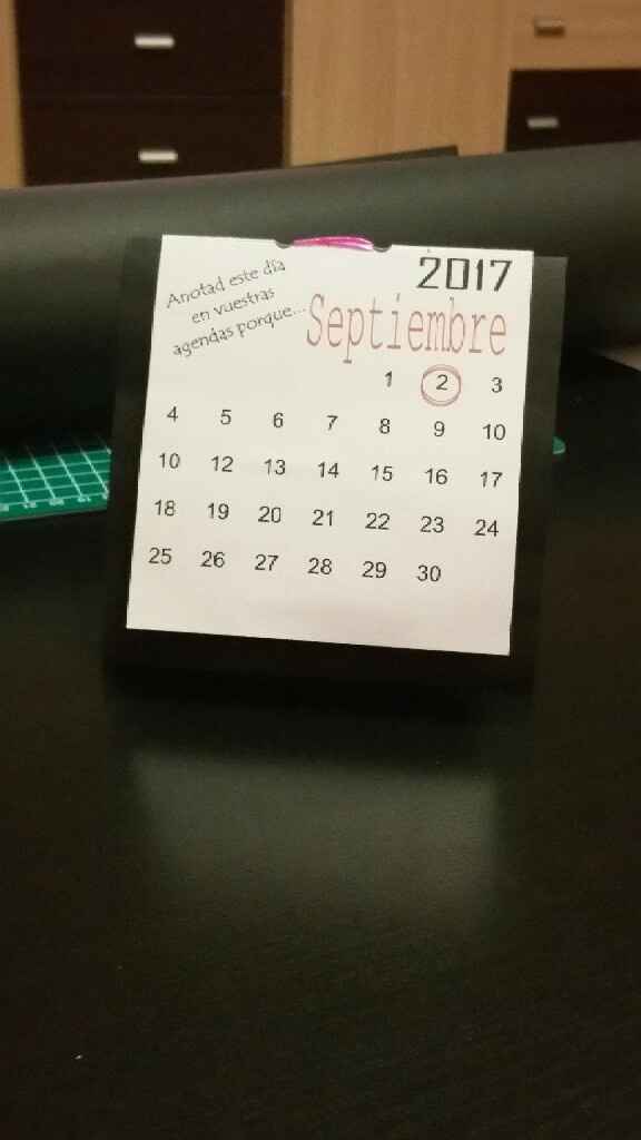 Mi primera invitacion realizada!!! - 1