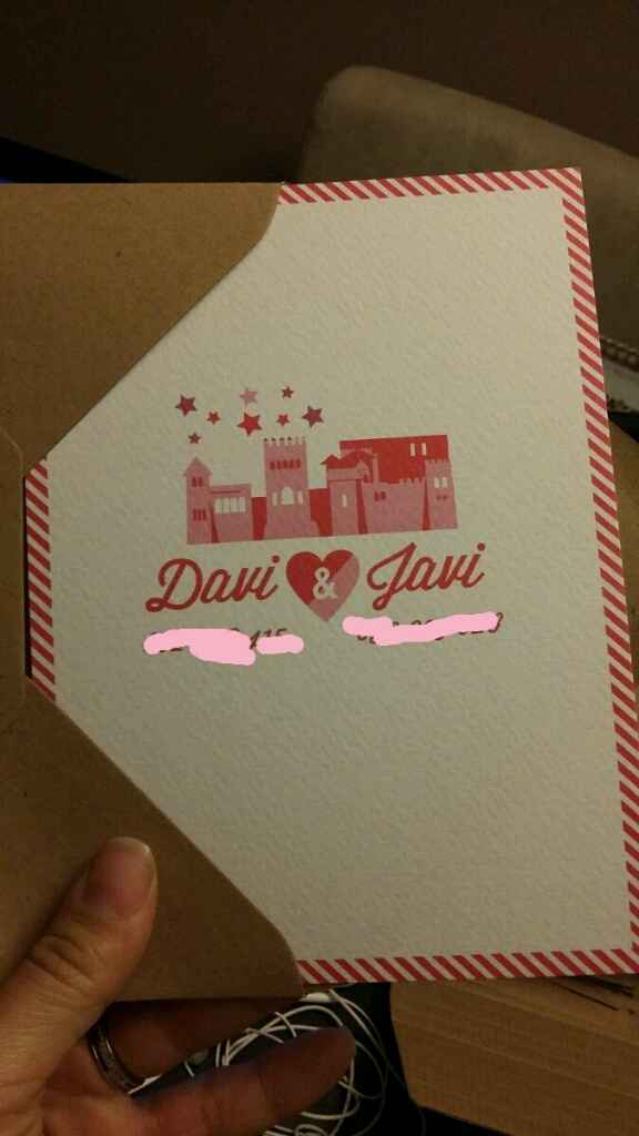 Nuestras  invitaciones - 1