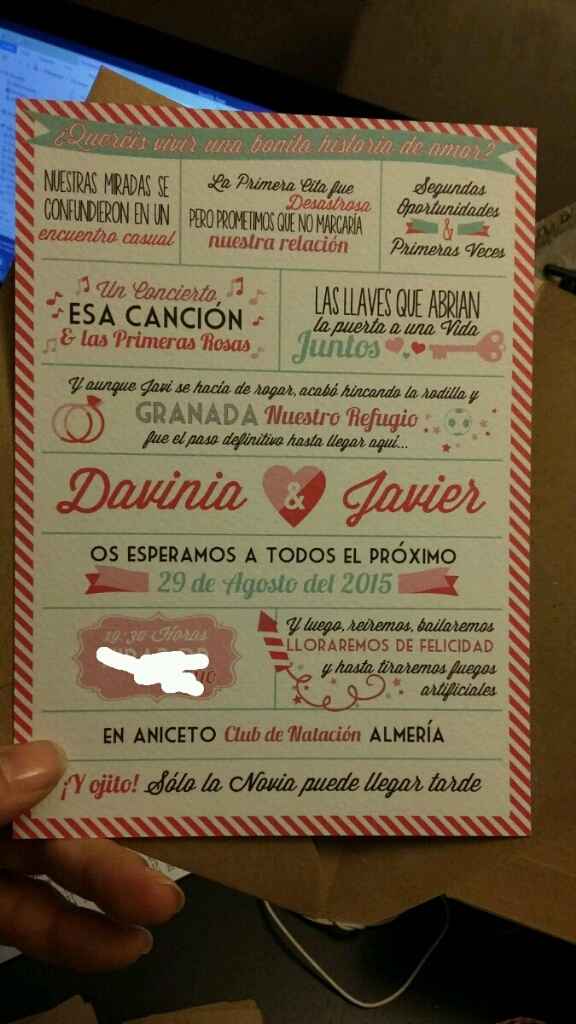 Nuestras  invitaciones - 2