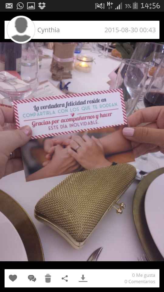 Tarjetas agradecimiento - 1