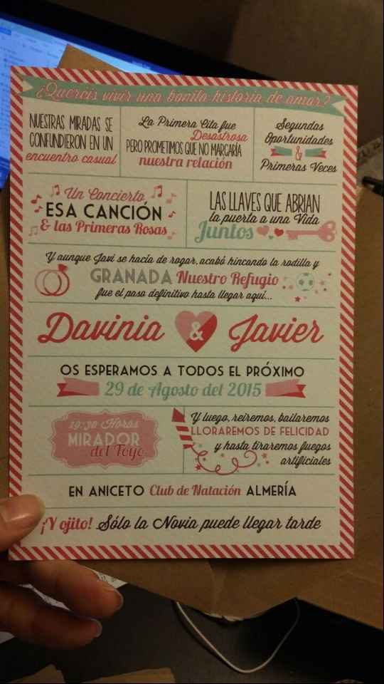 Invitaciones diy - 1