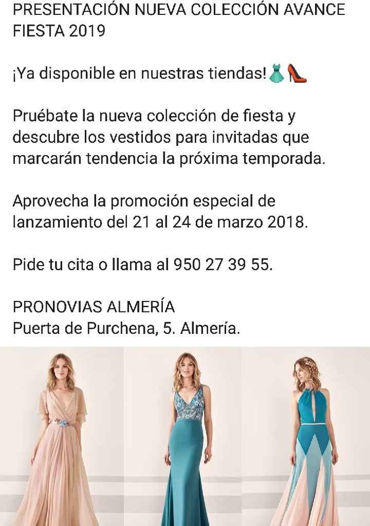 Vestidos Pronovias Fiesta avance para invitadas top - 1
