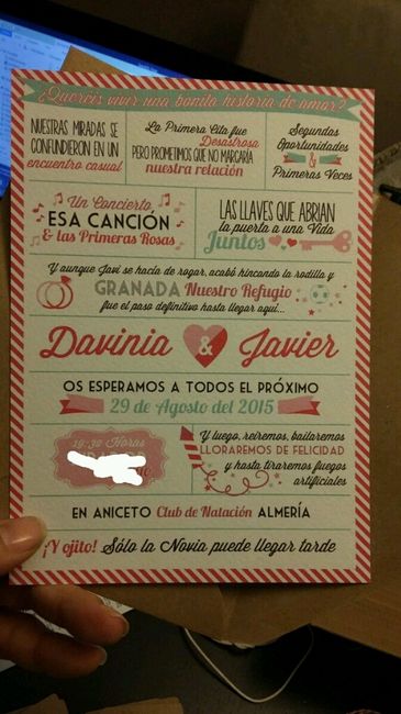 Nuestras  invitaciones - 2