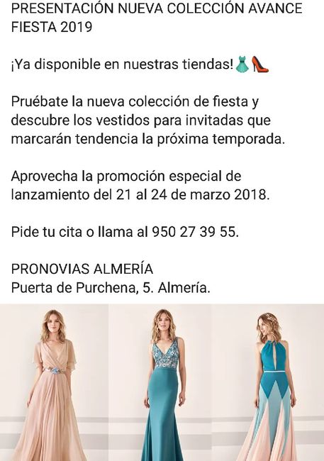 Vestidos Pronovias Fiesta avance para invitadas top - 1