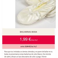 Menuda ganga en bodas outlet bailarinas - 1