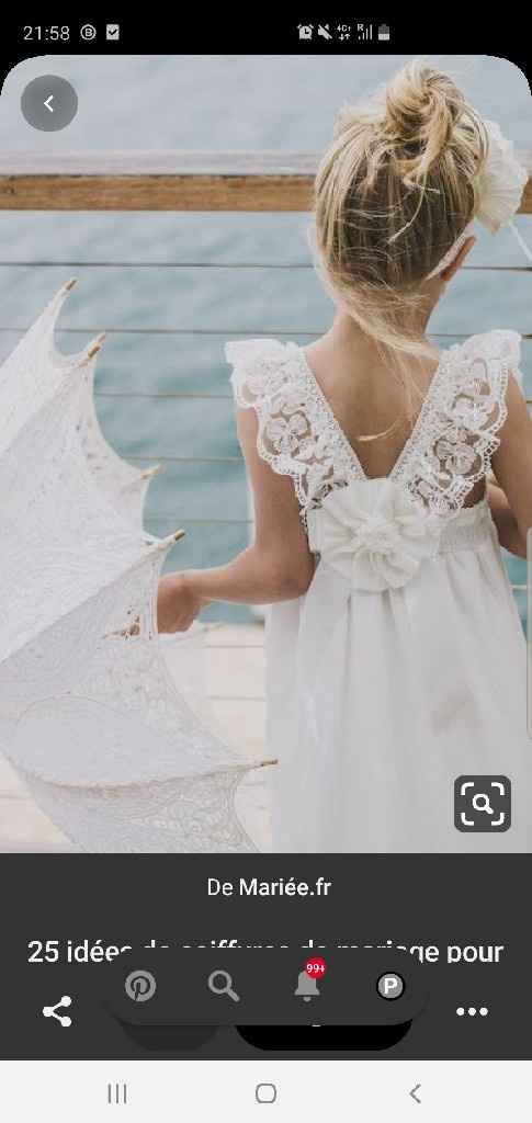 Vestido de arras boho - 1