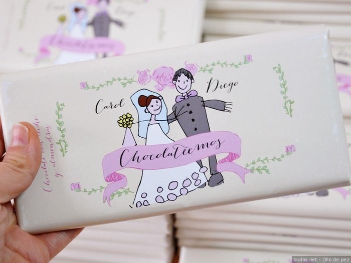Invitaciones comestibles