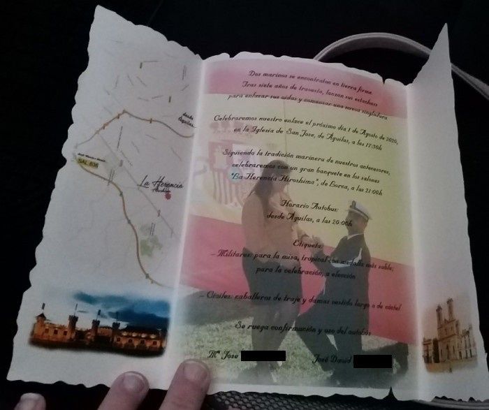 Diseño de las invitaciones 2