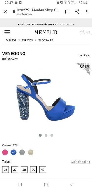 Urge en azul eléctrico para mi boda 2