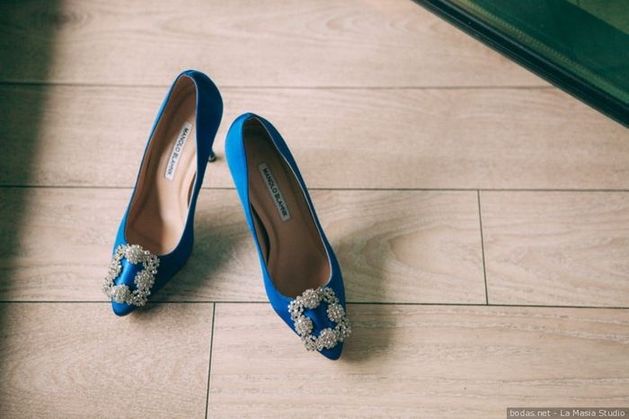 Zapatos de novia azules: ¿Sí o no? 💙 1