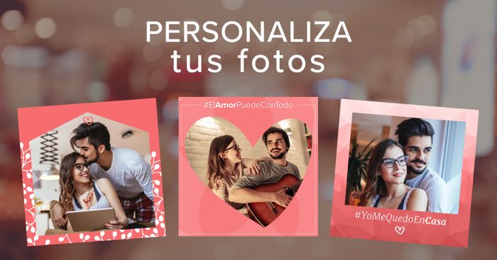 ¡Personaliza tu foto de perfil con nuestros marcos #YoMeQuedoEnCasa! ❤️️ 1