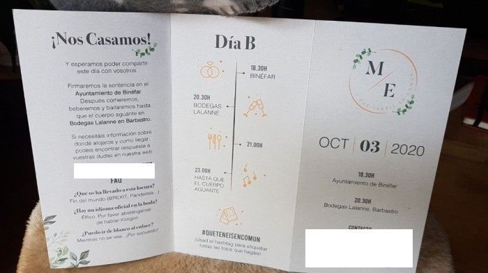 Por fin las invitaciones ya están aquí! 2