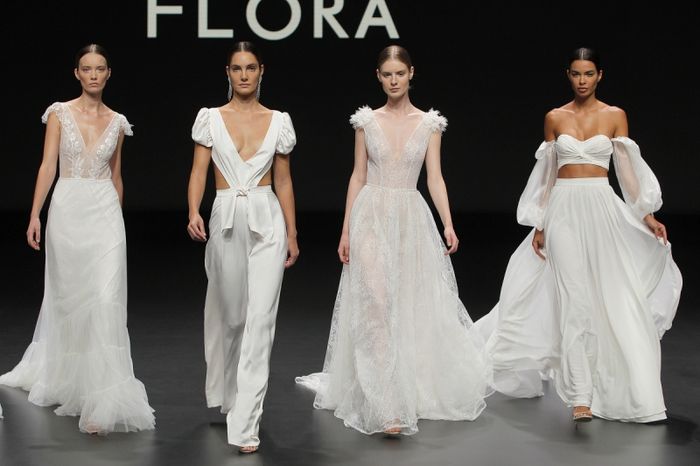 VÍDEO: ¡Descubre aquí la nueva colección de vestidos de novia de FLORA! 😍 1