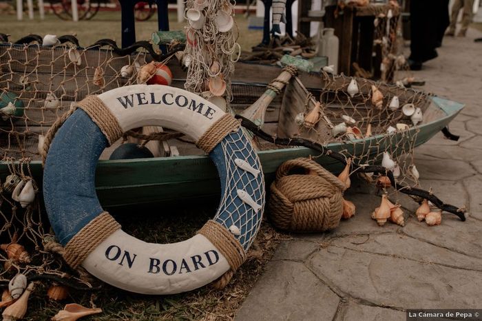 ¡Welcome on board! ⚓ Temática marinera 1