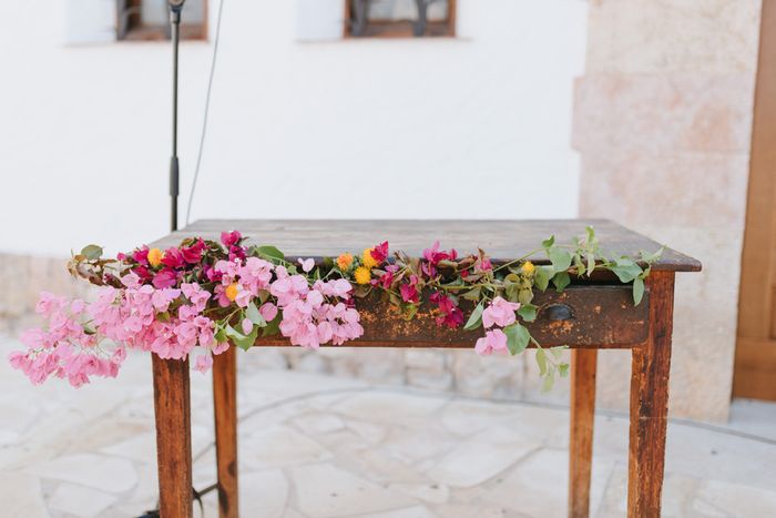 ¿Qué te parece esta mesa tan y tan floral? 🌸 - 1