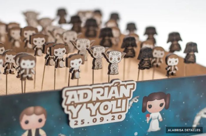 Porta alfileres personalizados en la boda: ¡Sí quiero! 1
