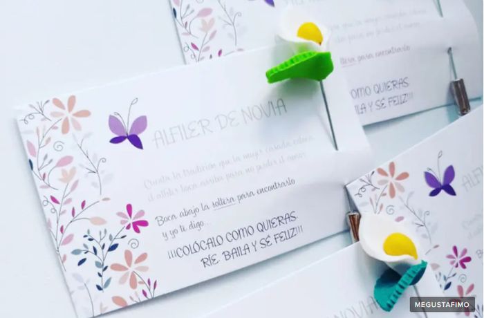 Porta alfileres personalizados en la boda: ¡Sí quiero! 2