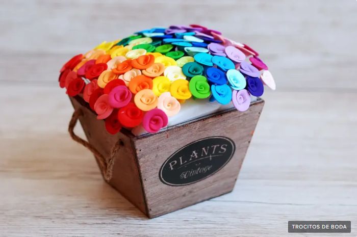 Porta alfileres personalizados en la boda: ¡Sí quiero! 3