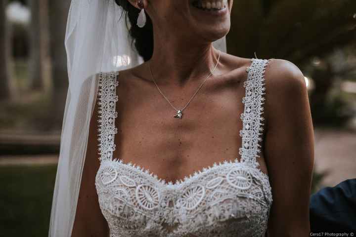 Escote vestido de novia