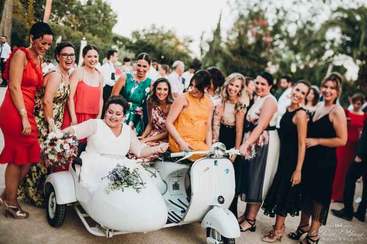 Invitadas de la boda