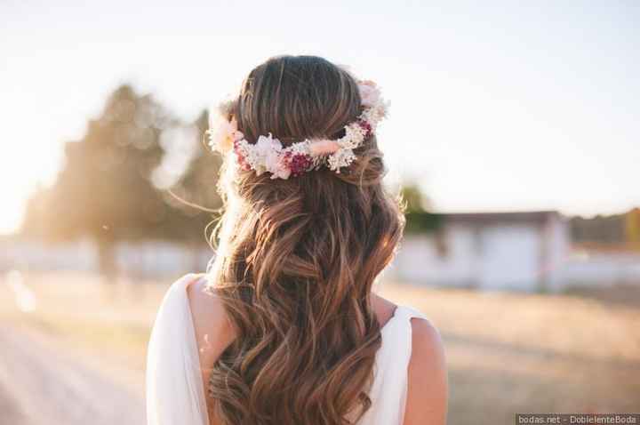 Corona de flores