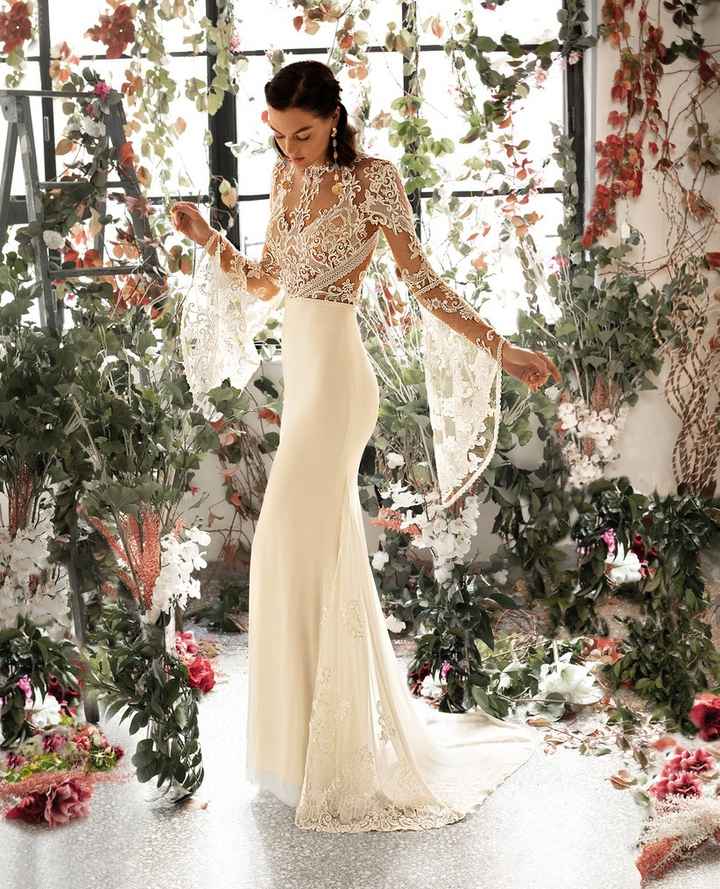 2. Vestido de inspiración flamenca