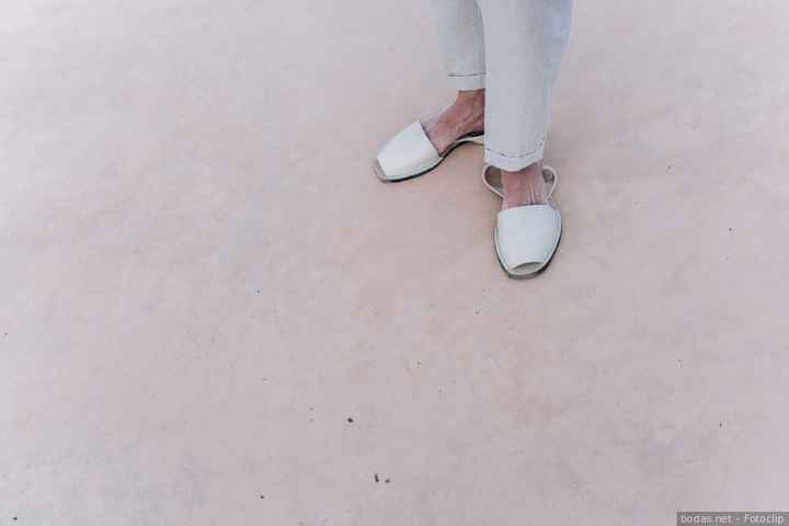Sandalias novio
