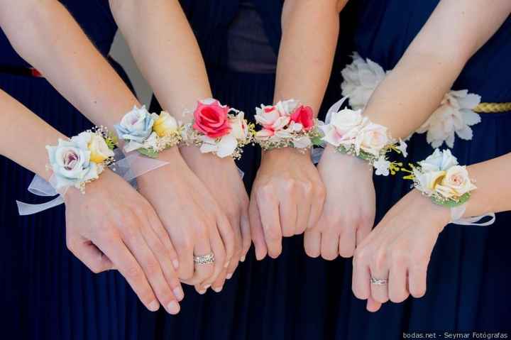 Corsage damas de honor