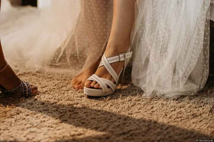 Sandalia novia