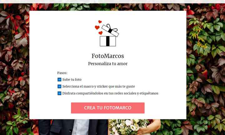 ¡Consigue un fotomarco exclusivo by Bodas.net! 📷😎 - 1