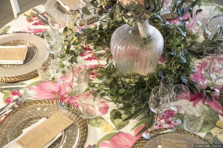 Las mesas del banquete: ¿Lisas o estampadas? 🍴 - 1