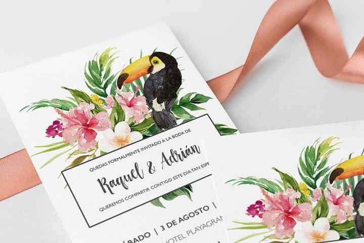 Las invitaciones: ¿redondas o cuadradas? - 1