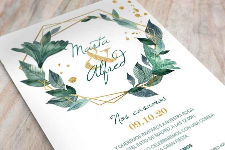 Un color para... ¡las invitaciones! - 1