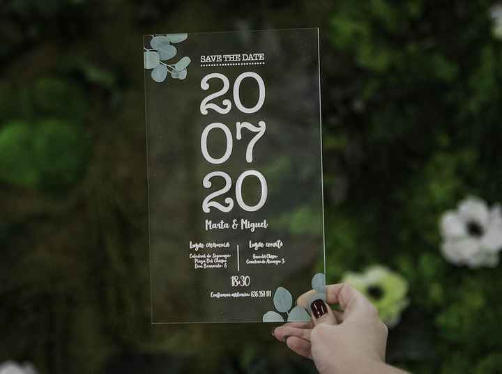 Este save the date: ¿aprobado o suspendido? - 1
