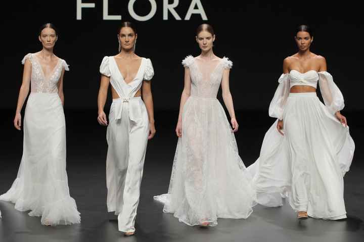 VÍDEO: ¡Descubre aquí la nueva colección de vestidos de novia de FLORA! 😍 - 1