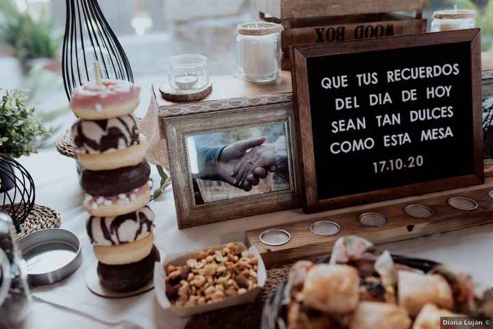Mesa dulce con decoración bonita 🥰️ - 1