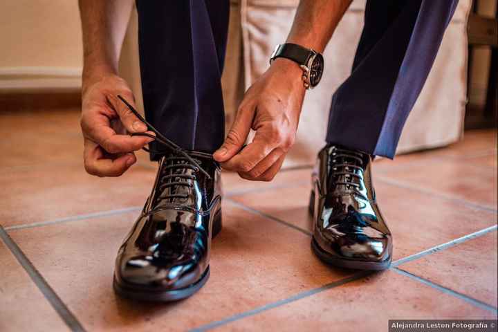 Los zapatos del novio: ¿Con o sin cordones? - 1
