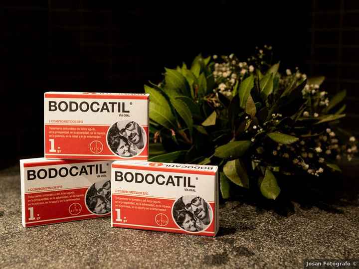 ¿Regalarías "Bodocatil" a tus invitados? - 1