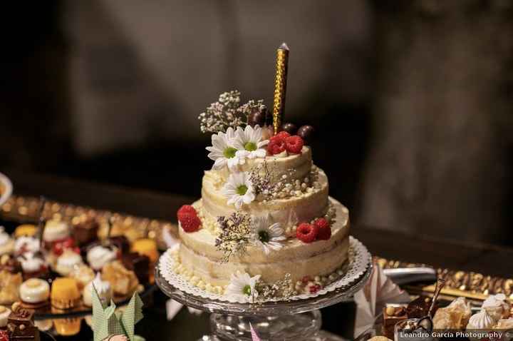 ¿Tarta con o sin flores? - 1